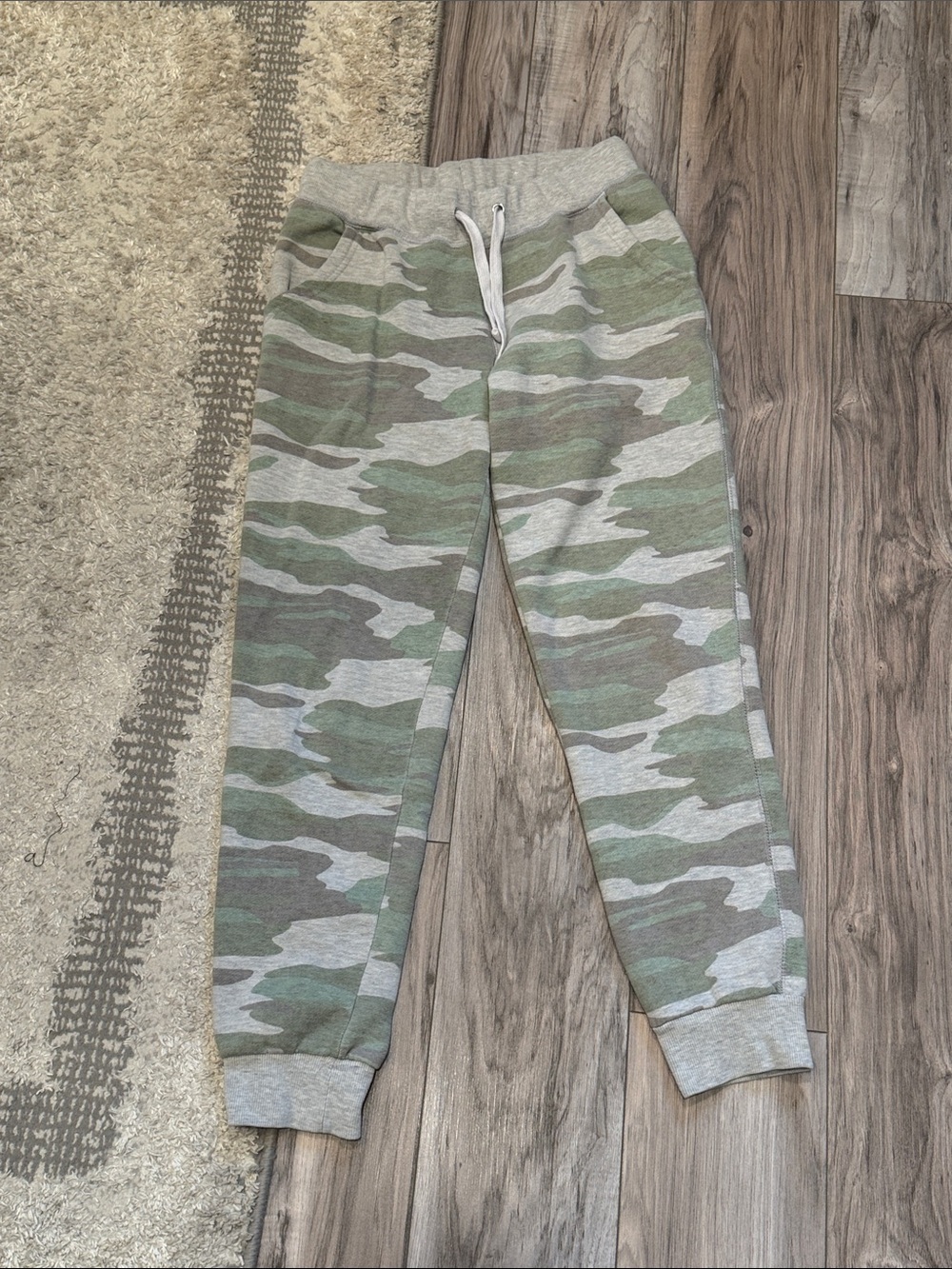 Reflex Green Gray Camo Joggers